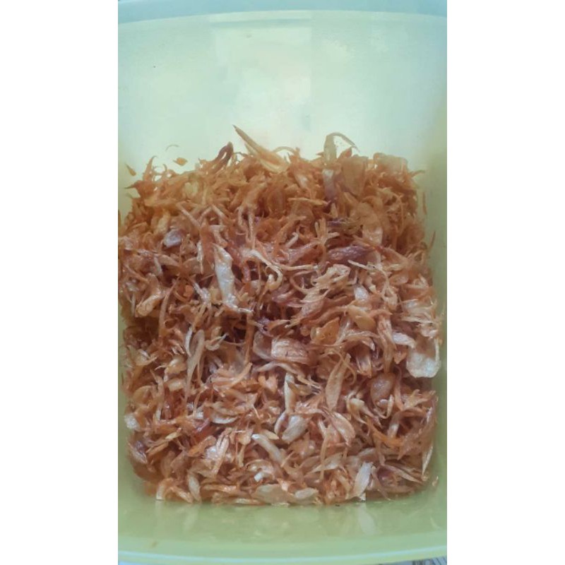 

Bawang goreng garing kres-kres mantul