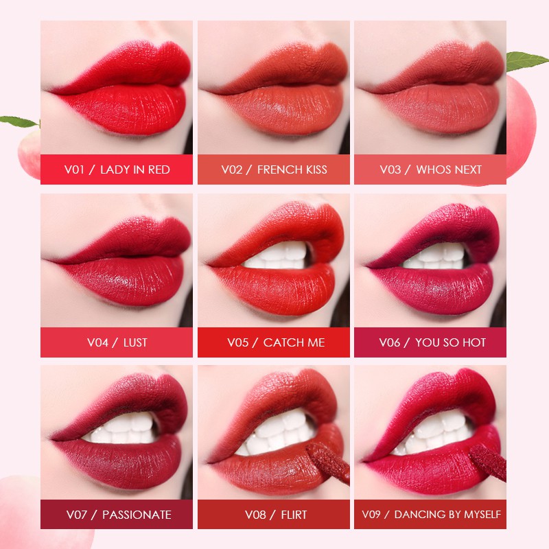 Focallure Velvet Liquid Lipstik tahan air tahan lama 9 warna lipstik Matt lip stick FA-86 FA86 FA 86