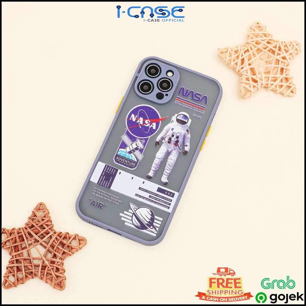 AntiCrack Astronot Nasa Soft Case Lens Cover for Oppo A15 A5s A1k Y20 Y12 Y91 Y93 Y95 A3s Y30/Y50