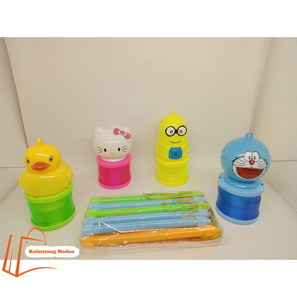LENTERA MINI LANTERN SET MOTIF KARAKTER LUCU LENTERA MAINAN ANAK ANAK