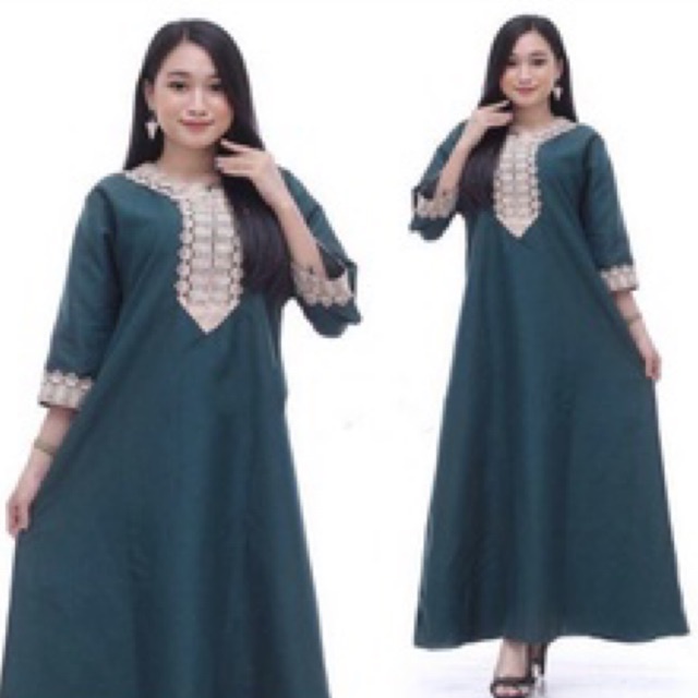 Daster arab rayon murah / gamis wanita / gaun muslimah