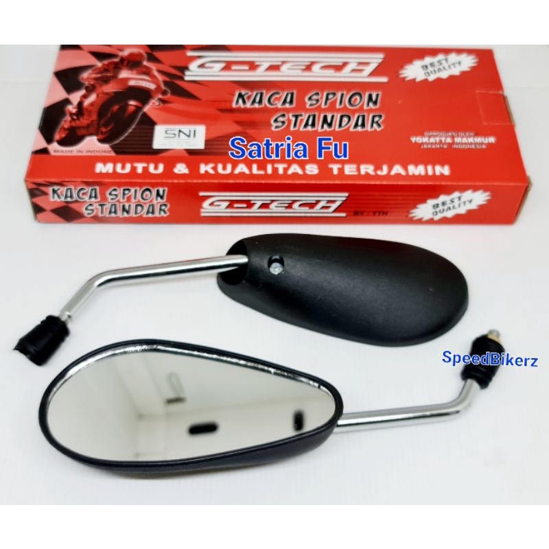 Spion Standar Satria Fu Suzuki Baut 12 SNI Gagang Crome