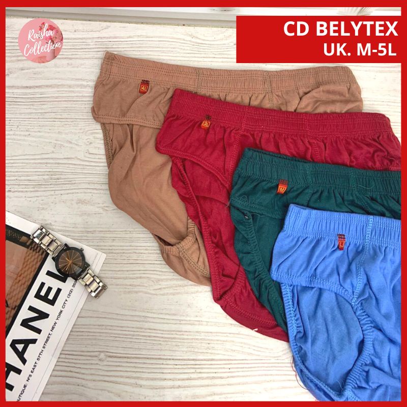 RC Celana Dalam Pria Dewasa / Celana Dalam Pria / Cd Sempak Belytex / Fildatex Jumbo M L XL 3L 4L 5L