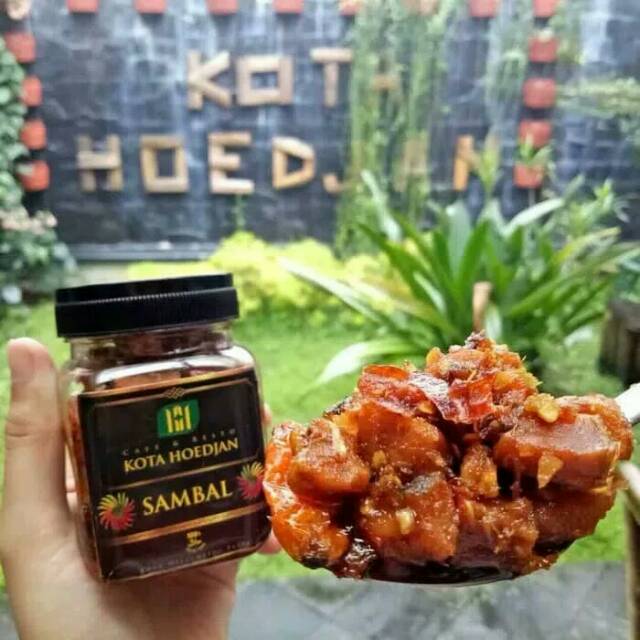 

Sambal Kota Hoedjan - Ikan Teri Jengkol Pedas