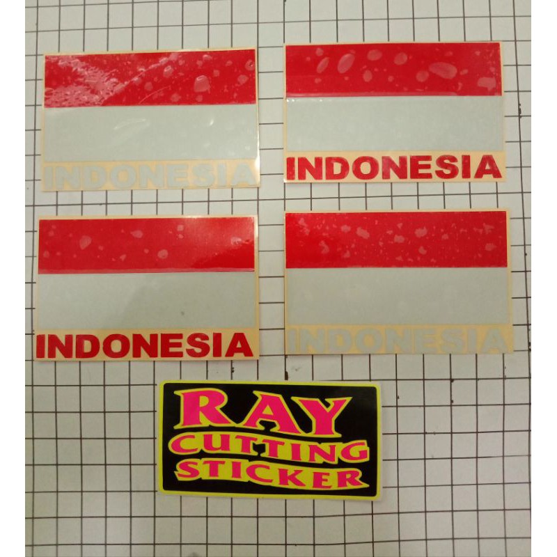 

sticker cutting B. INDONESIA