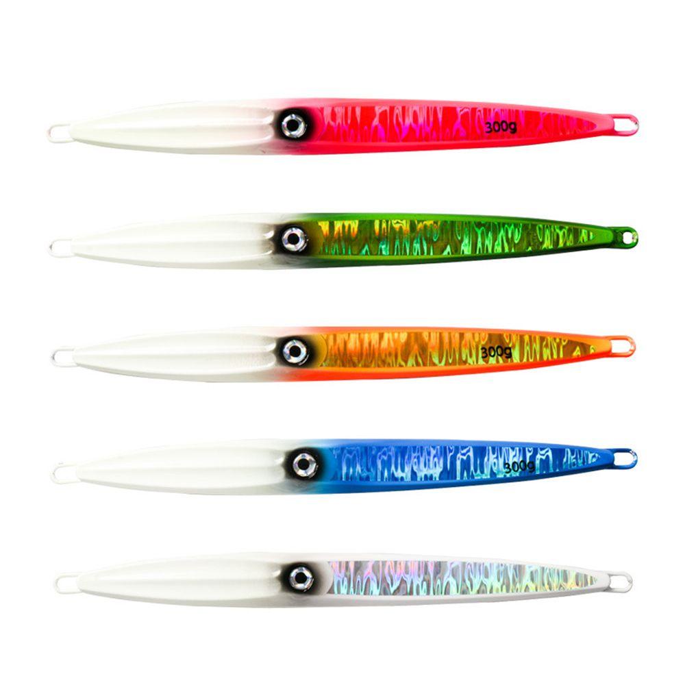 Preva Metal Fishing Lure Tanpa Kait Panas Warna-Warni 100g 145mm Lead Casting