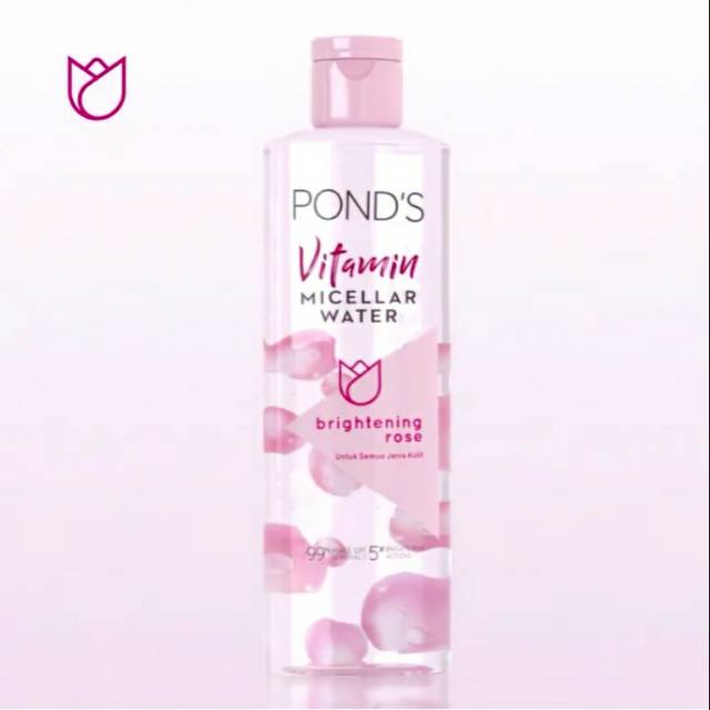 Ponds Vitamin Micellar Water Brightening Rose 100ml