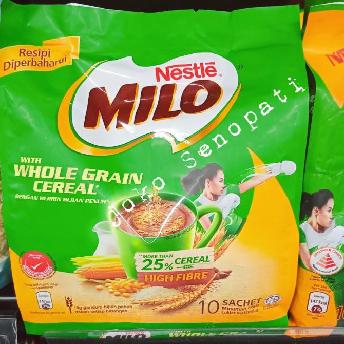 

Discount Nestle Milo with whole grain cereal high fibre