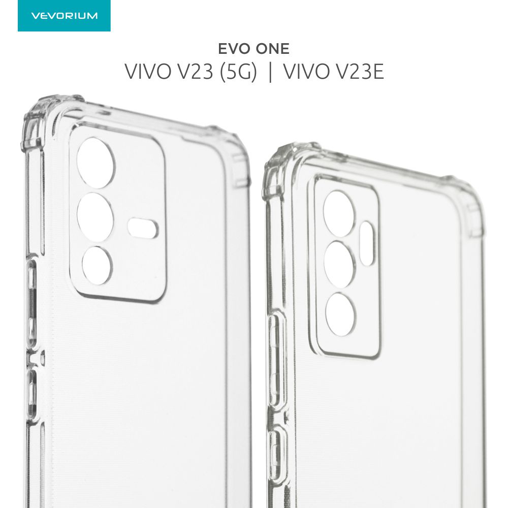 VEVORIUM EVO ACE VIVO V23 5G V23E Clear Soft Case Shockproof Bening Transparan