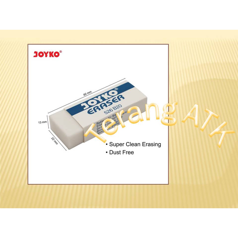 

Penghapus Pensil Besar Merek Joyko B-20