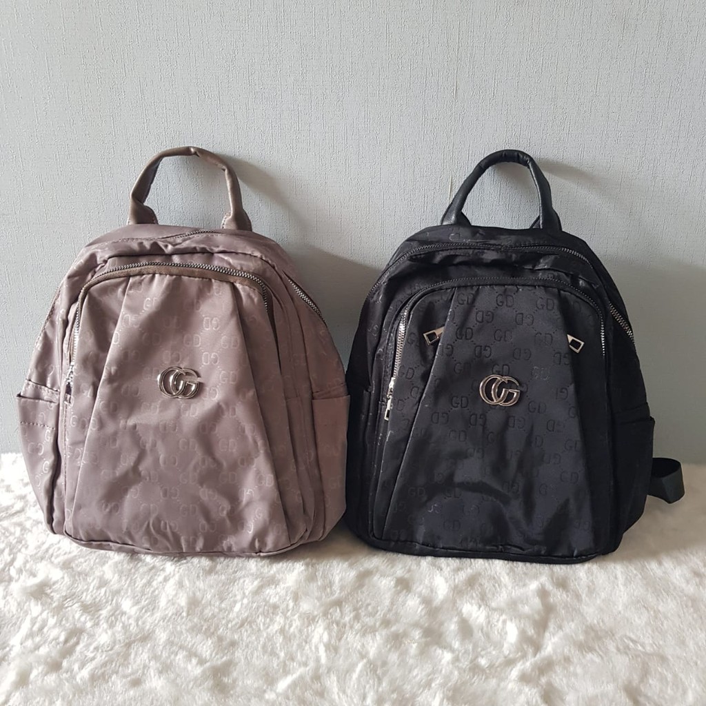 Tas Ransel Wanita Import Backpack Canvas Wanita 9524