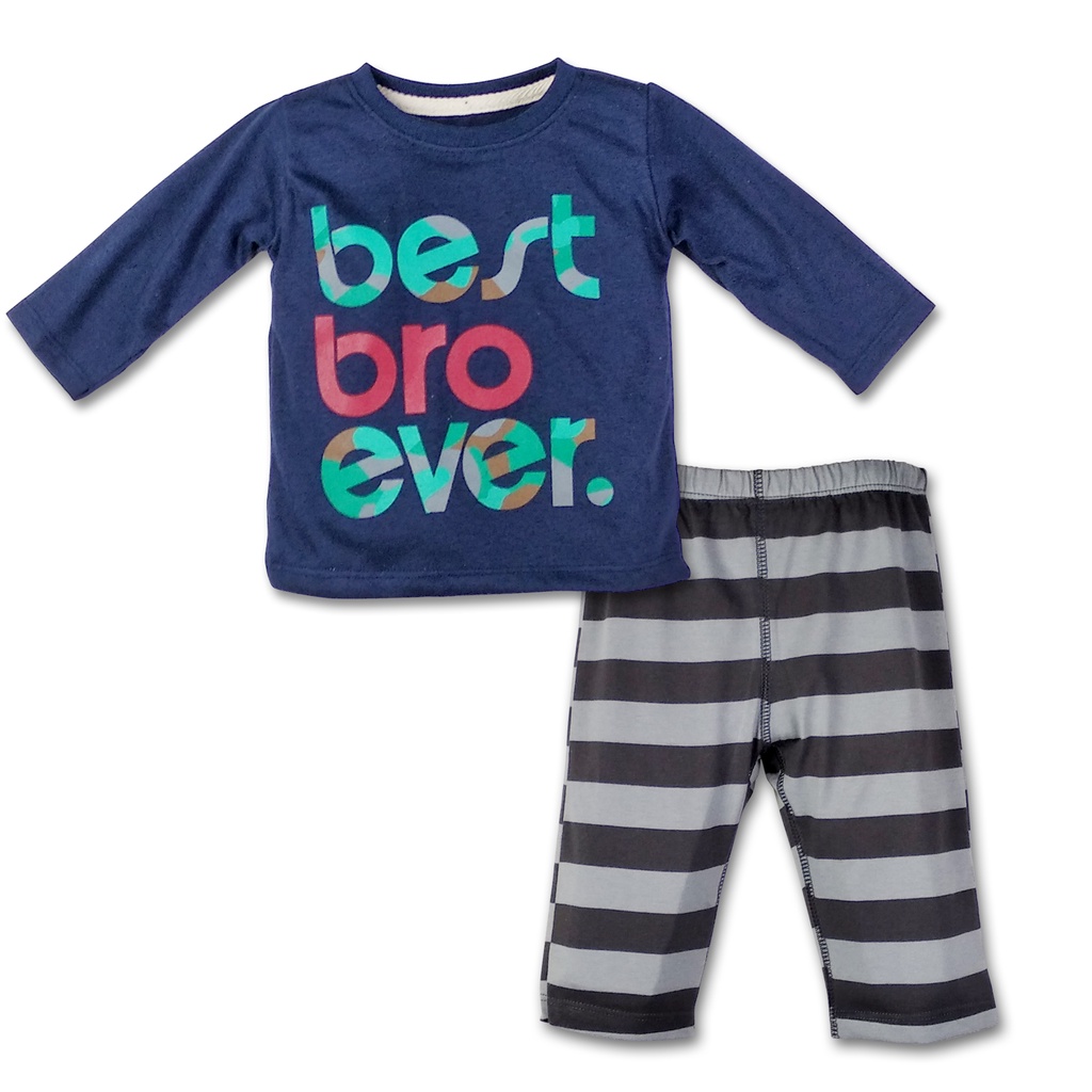 Bearhug Piyama 2-4 Tahun Anak Laki-Laki XPF1/XPG6 Celana Salur Mix Color 2-4T-7