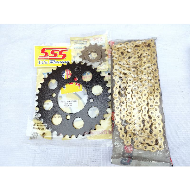 Gir Gear Girset Gearset Sss 415 Jupiter Z MX Vega F1ZR RXK RX King RXKing Crypton RX Rantai Warna