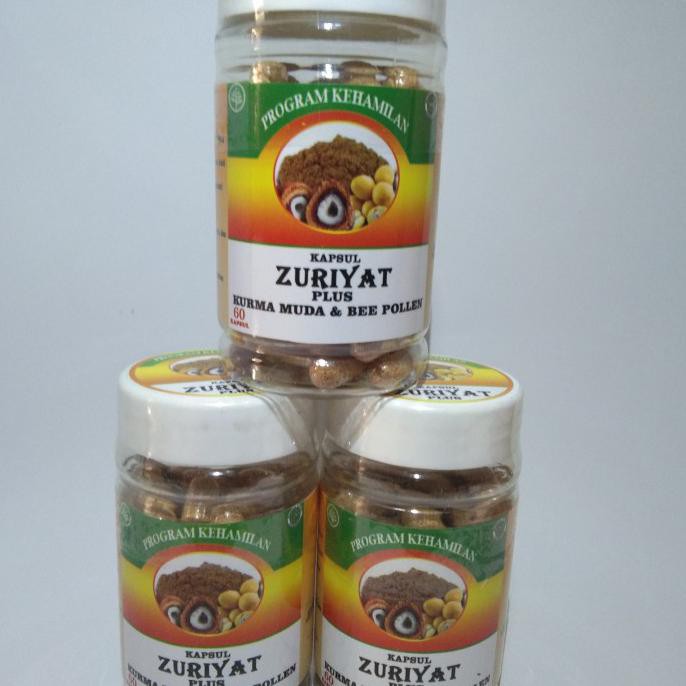 

Kapsul Zuriyat Plus Kurma Muda & Beepollen Isi 60 Arkanamarketht