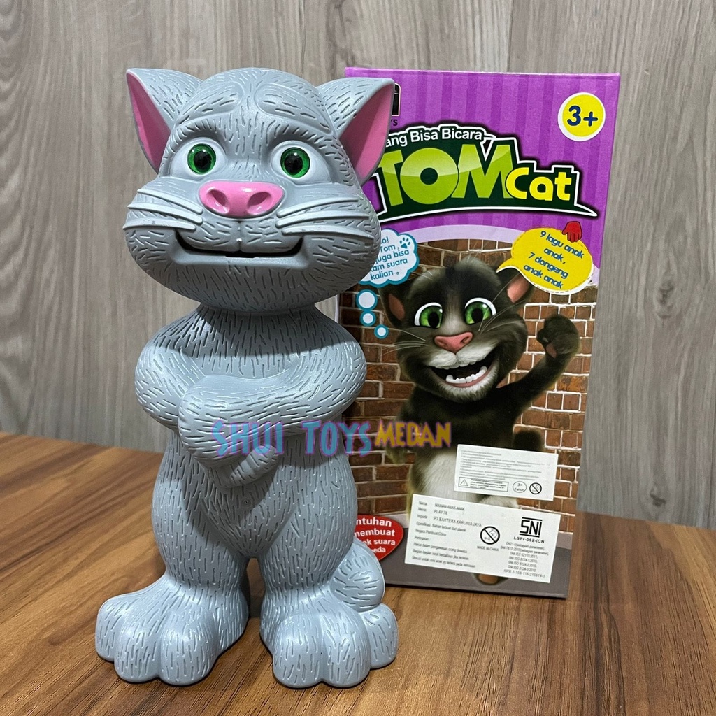 MAINAN EDUKASI TALKING TOMCAT YANG BISA BICARA/EDUKASI TOM CAT
