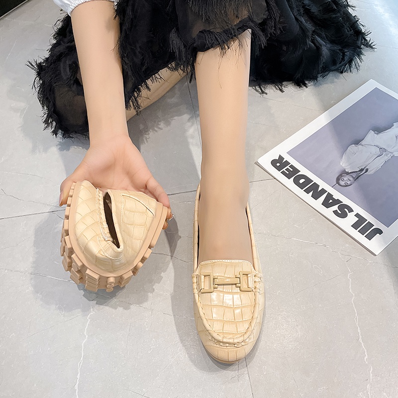 COLINE CLN-368 Flatshoes Loafers Croc Effect Leather C1100-6