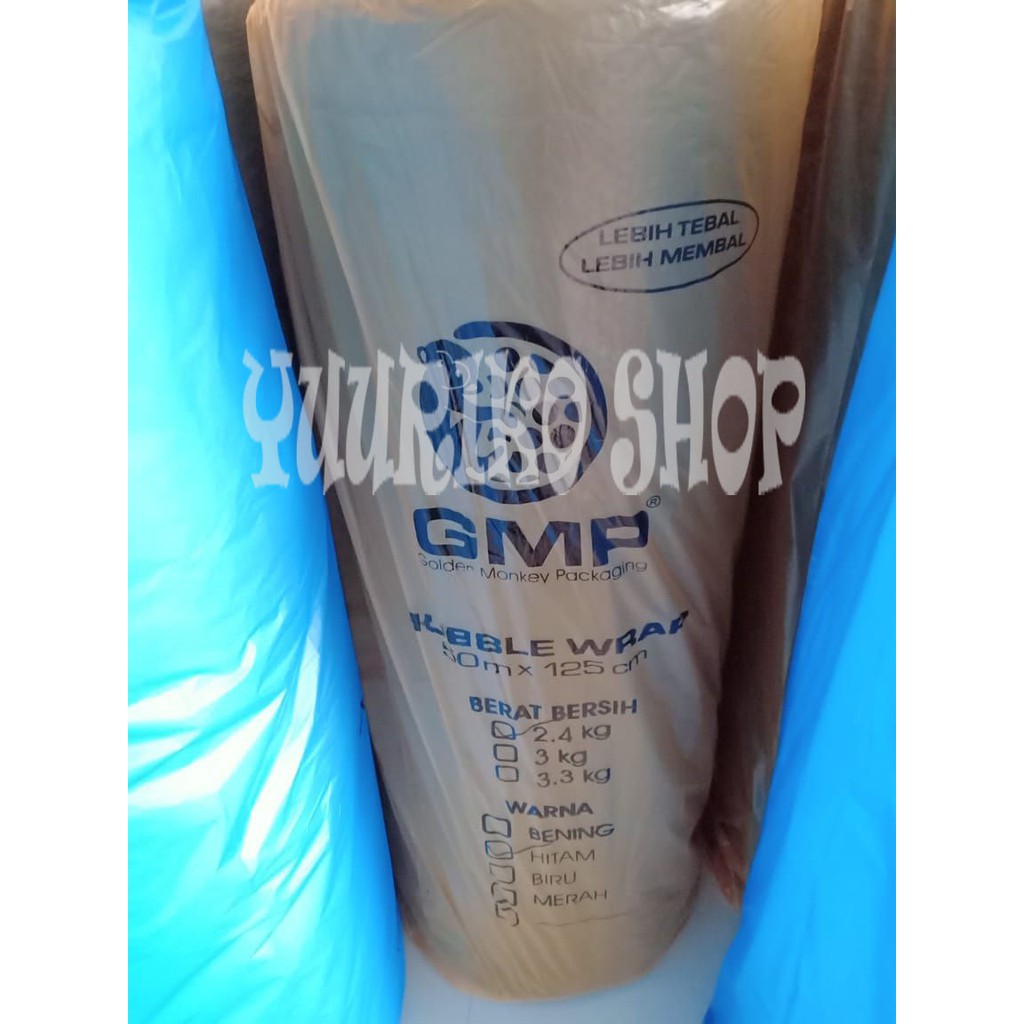 

Bubble wrap Plastik Hitam transparan Gelembung Pembungkus Barang packing 50 M x 125 murah terlaris