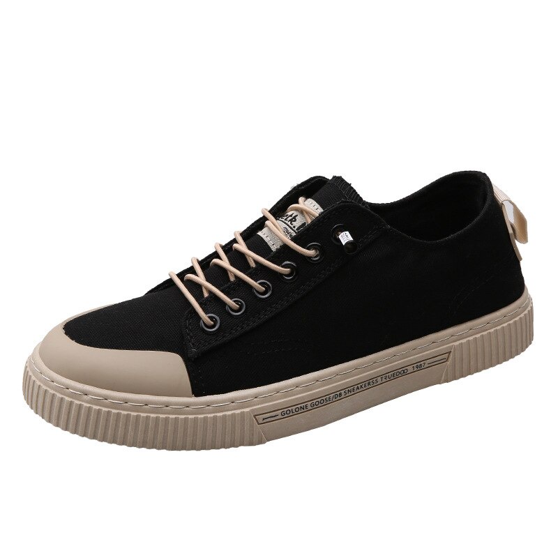 Mainland Sepatu Sneaker Fashion Kanvas Sepatu Kasual Pria KSC404