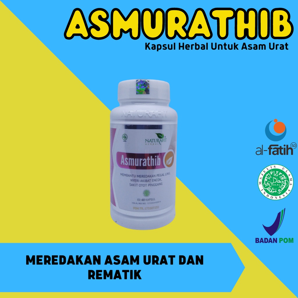 

Asmurathib Obat Herbal Alami Asam Urat Nyeri Sendi Tulang