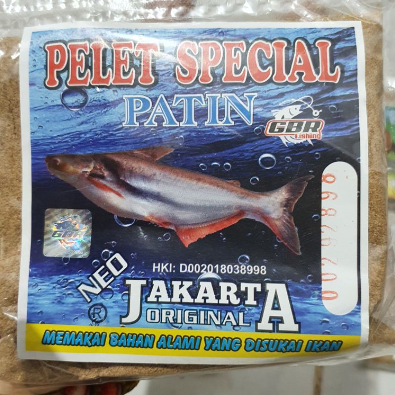 PELET PATIN JAKARTA / PELET JAKARTA / PELET SPESIAL PATIN