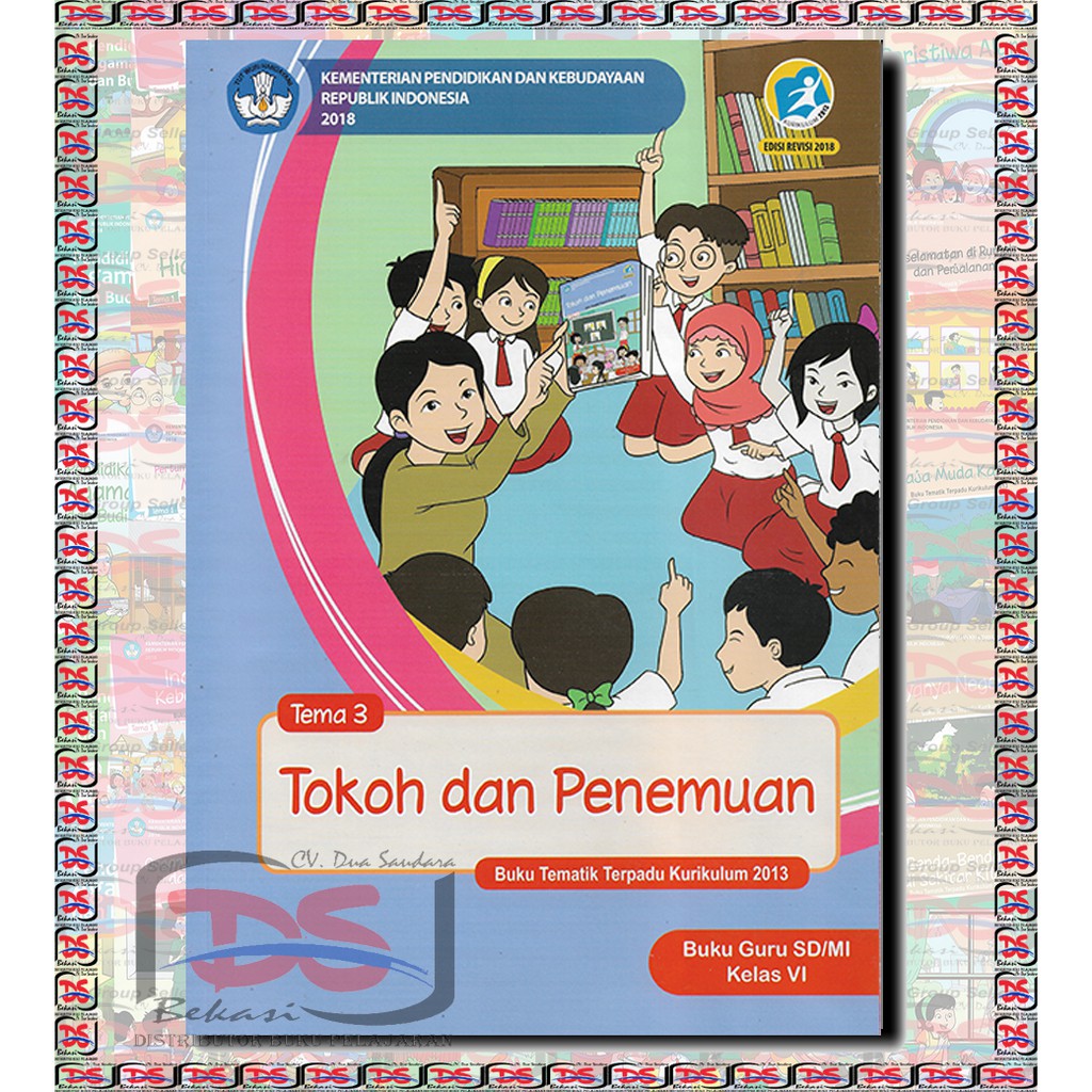 Jual Buku Guru Kelas 6 SD Tema 3 Kurikulum 2013 Revisi 2018 | Shopee ...