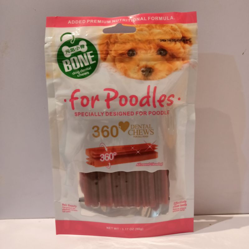 For Poodles Specially Designed For Poodle 360 Dental Chews 90gr / Dental Snack