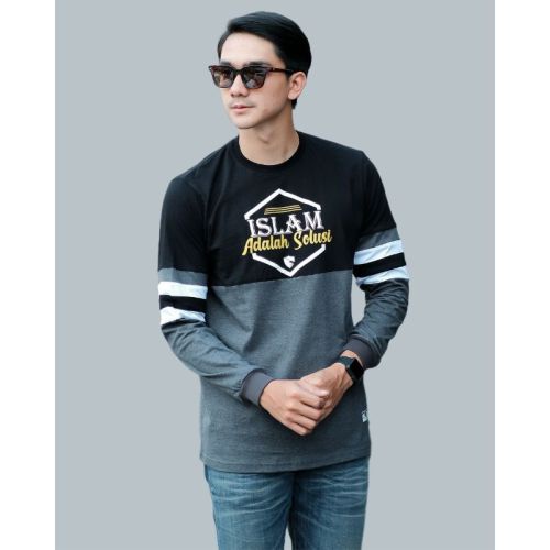 Kaos Dakwah | Baju Kaos Dakwah Pria | Kaos Muslim Pria - Cotton Combad 24 S - by Annaml-Islam Solusi