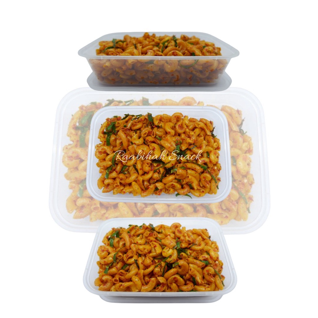 

Makaroni bantet box 150 gram / makaroni pedas / raabihah snack