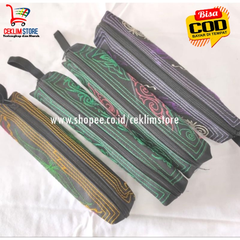 

Dompet Pensil/Kotak Pensil Motif Khas Aceh
