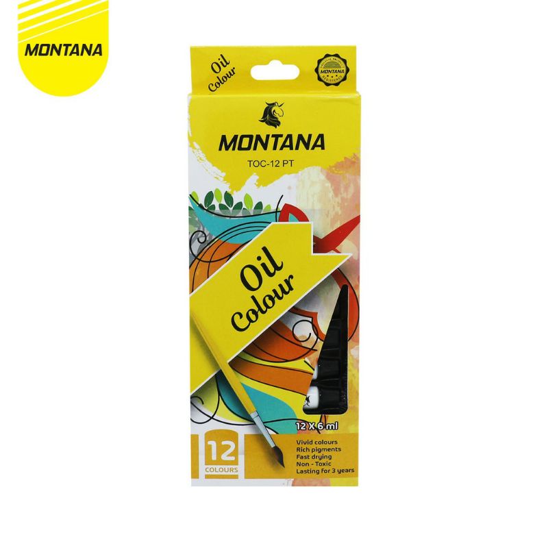 

Cat Minyak Murah, Oil Color 12 Warna
