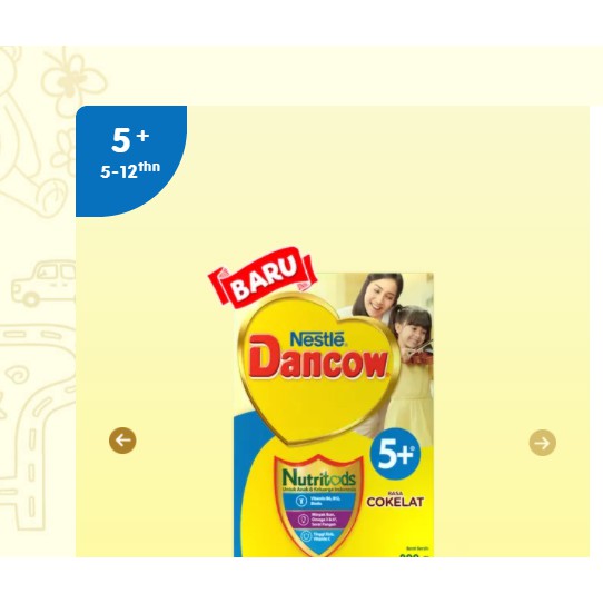 

Dancow 5+ Coklat 750g