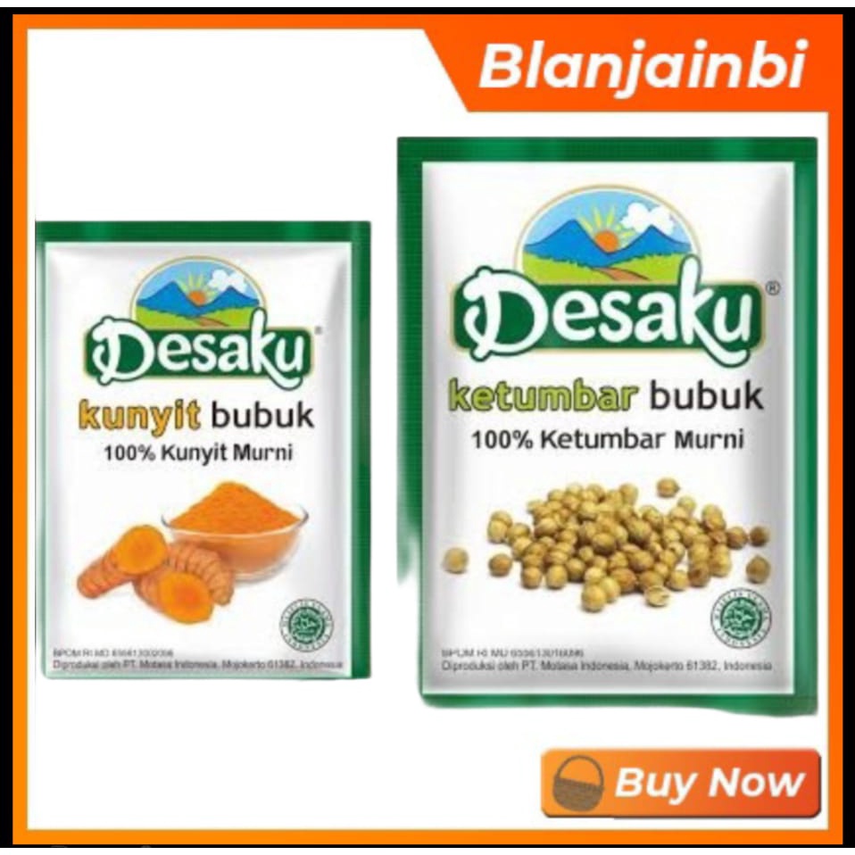 

Desaku ketumbar / kunyit bubuk