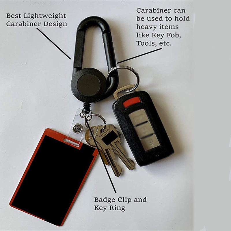 Gantungan Kunci Carabiner Bahan Abs Gaya Vintage Untuk Travel / Camping / Mendaki Gunung