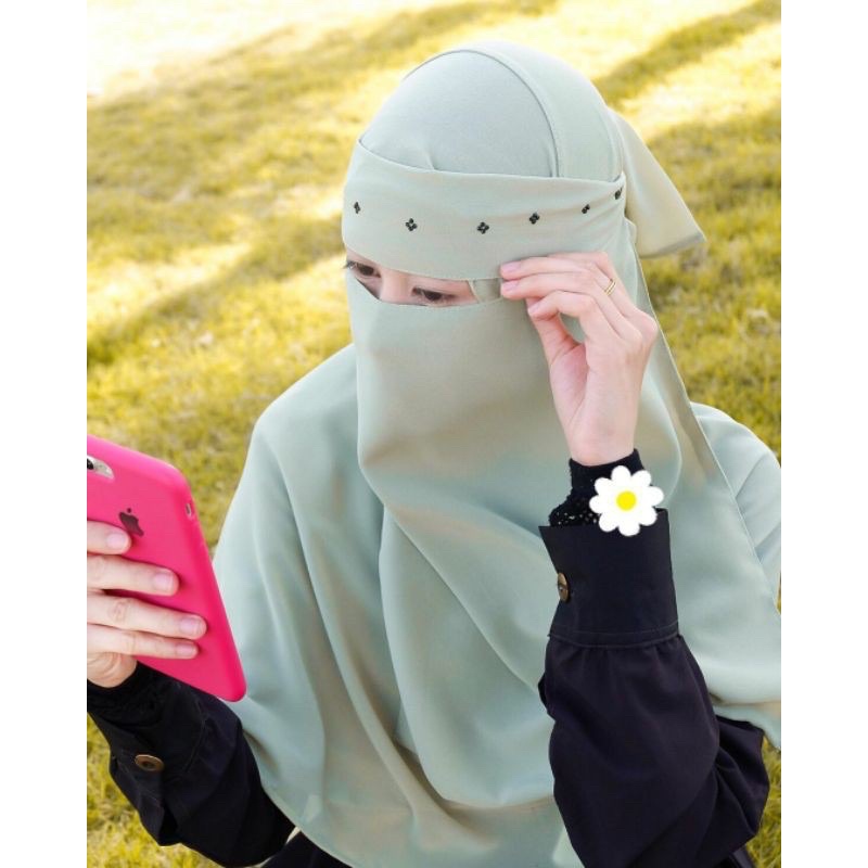 Niqab Bandana Niqab Cadar Niqab Yaman Niqob Cadar Niqob Cadar Warna ARSY