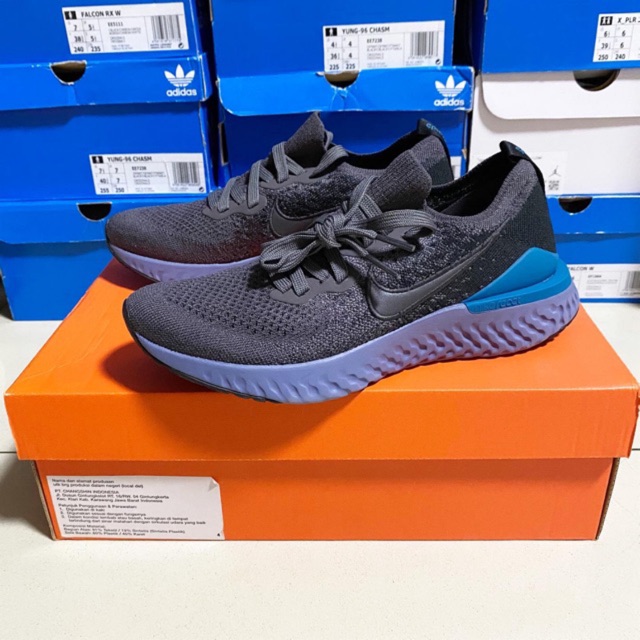 nike epic react thunder grey