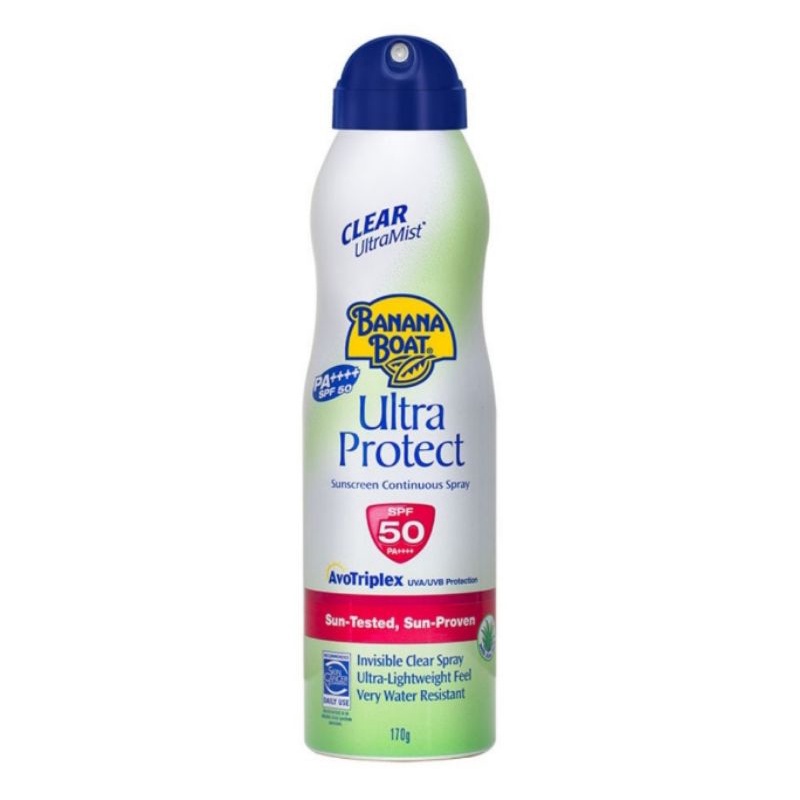 BANANA BOAT Clear UltraMist Ultra Protect Sunscreen Spray