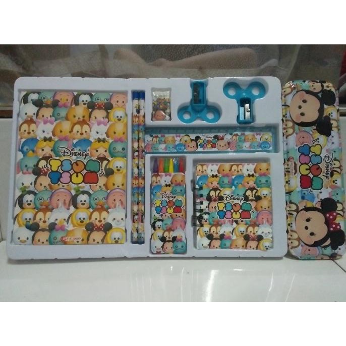 

1 Set Perlengkapan Tsum-tsum / Alat tulis Karakter Tsum2 / Sekolah