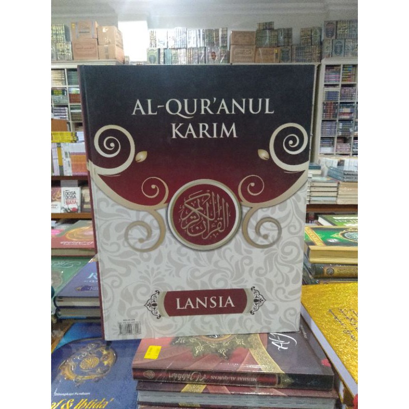 Al Quran Lansia Mushaf Untuk Lansia  Jumbo B4 HC