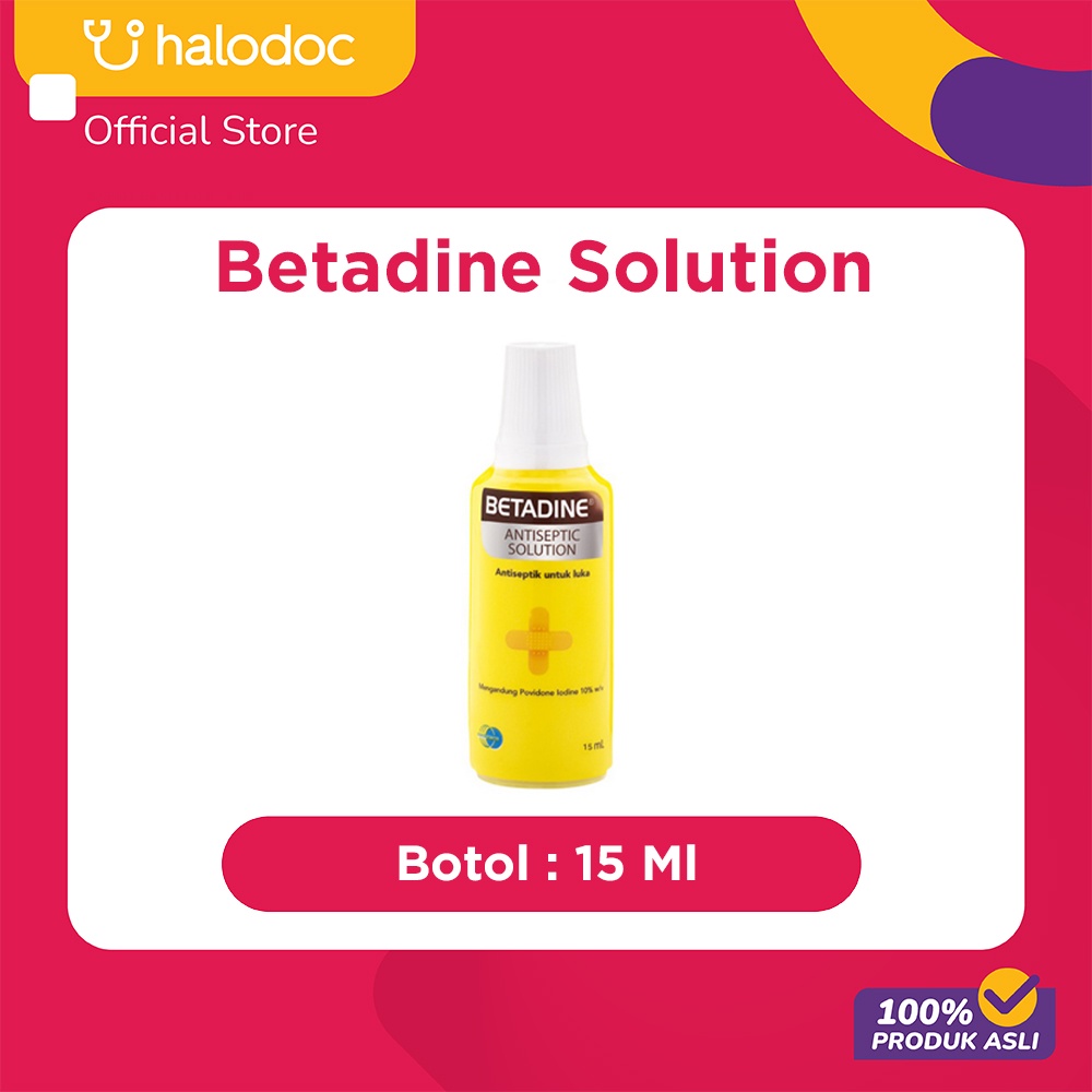 Betadine Solution 15 ml