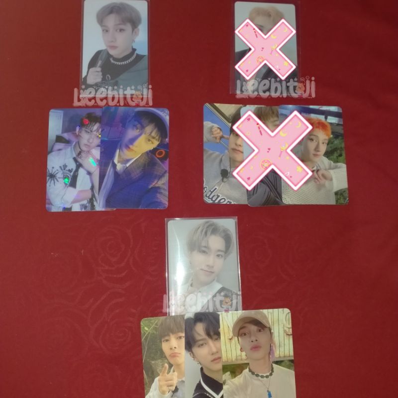 ld lucky draw christmas evel bangchan wolfgang han skz stray kids