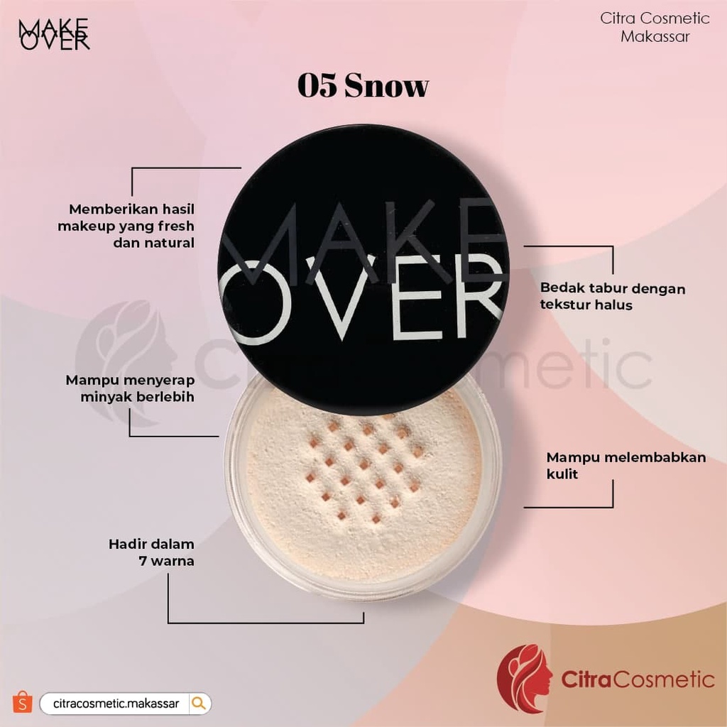 Make Over Silky Smooth Translucent Powder 35 Gr