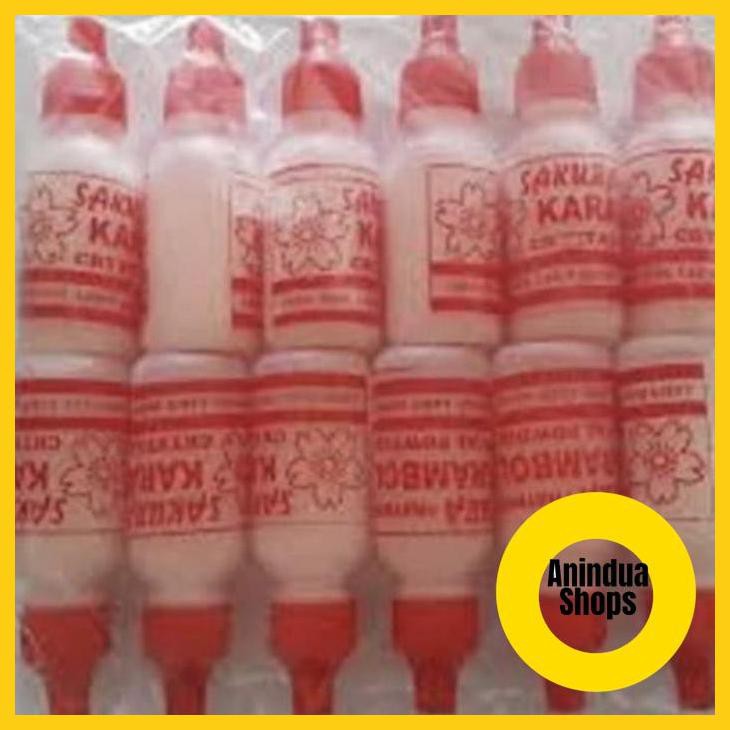 [[ BEDAK KRISTAL KARAMBOL KASAR ISI 12 BOTOL]]