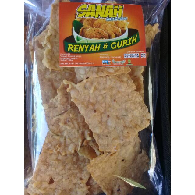 

Keripik Tempe "SAN NAH