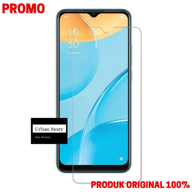 TEMPERED GLASS ANTI GORES KACA OPPO A15 CLEAR