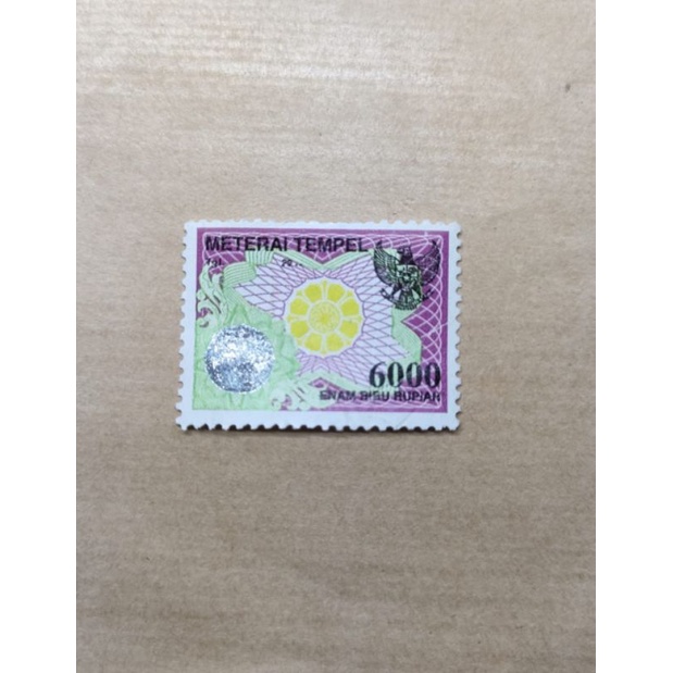 MATERAI 6000 TAHUN 2000 2001 2002