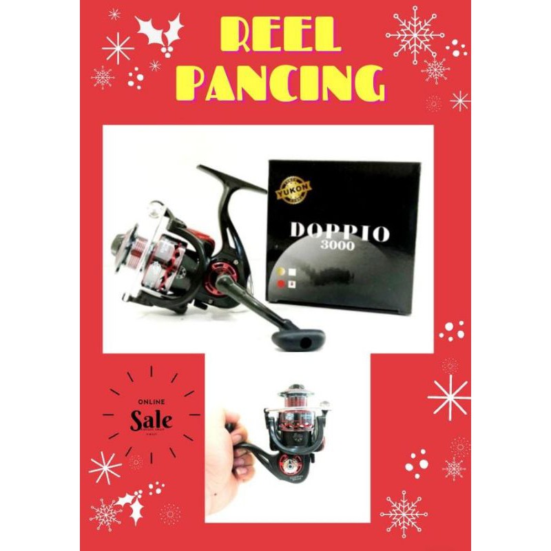 Rell Pancing Laut Yukon Doppio 1000-6000 [ 8 Bearing ]