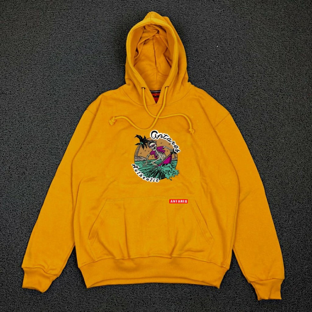R-ENFIELD HOODIE PRIA DISTRO ANTARES ORIGINAL SURFING KUNYIT