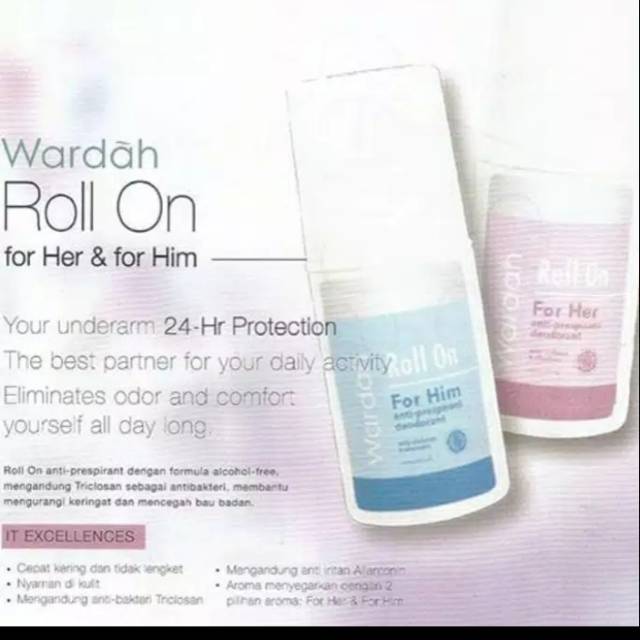 Deodorant Wardah Roll On
