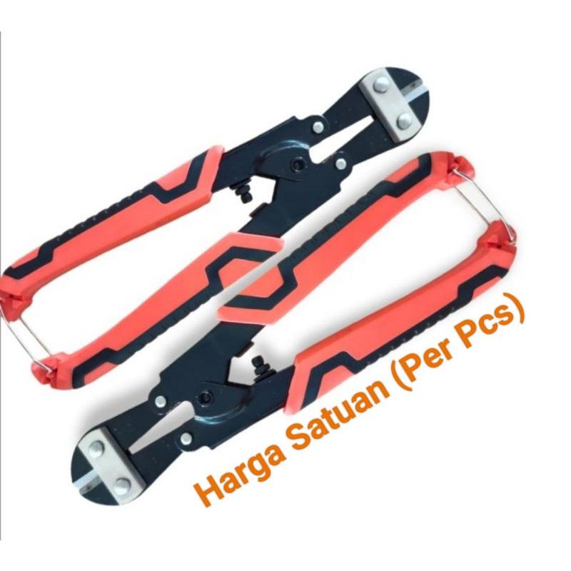 Gunting Kawat Besi Baja 8" / Belter Mini Bolt Cutter 8" / Tang Kawat / Gunting Tang Potong Kawat Bes