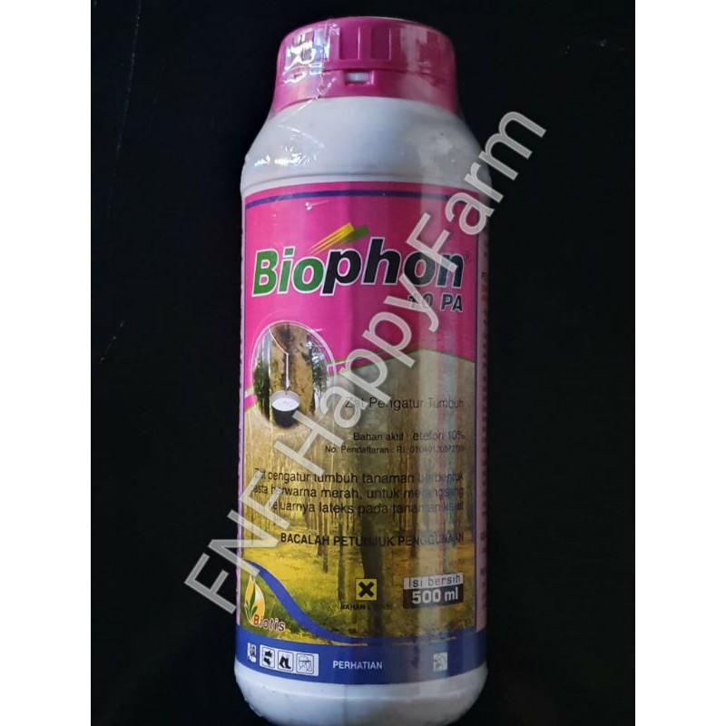 Zat Pengatur Tumbuh ZPT Biophon 10PA perangsang latex getah karet 500ml